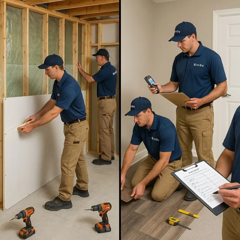 Repairs and Reconstruction process in Wallace, ID