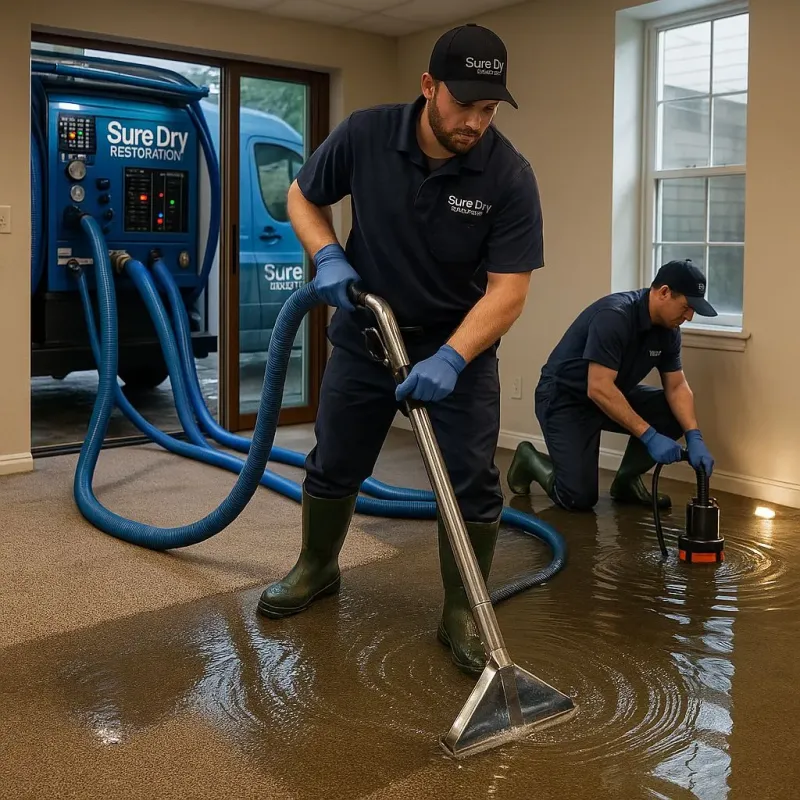 Water Extraction and Removal process in Wallace, ID